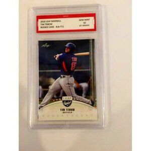 2016 TIM TEBOW LEAF BASEBALL 1ST GRADED 10 ROOKIE CARD RC METS (MISC1)